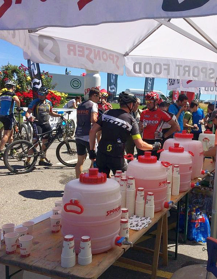 Verpflegung MTB-Marathon