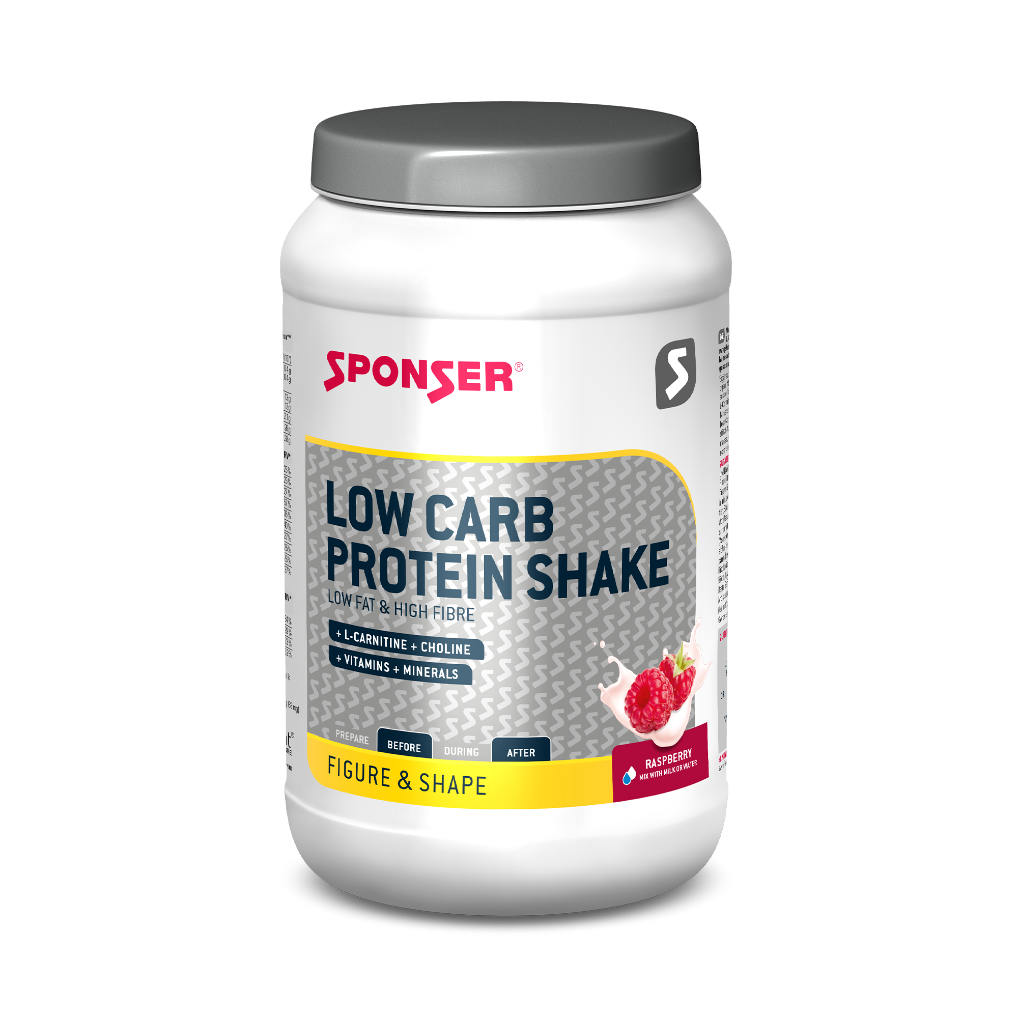 Low Carb Protein Shake | Raspberry