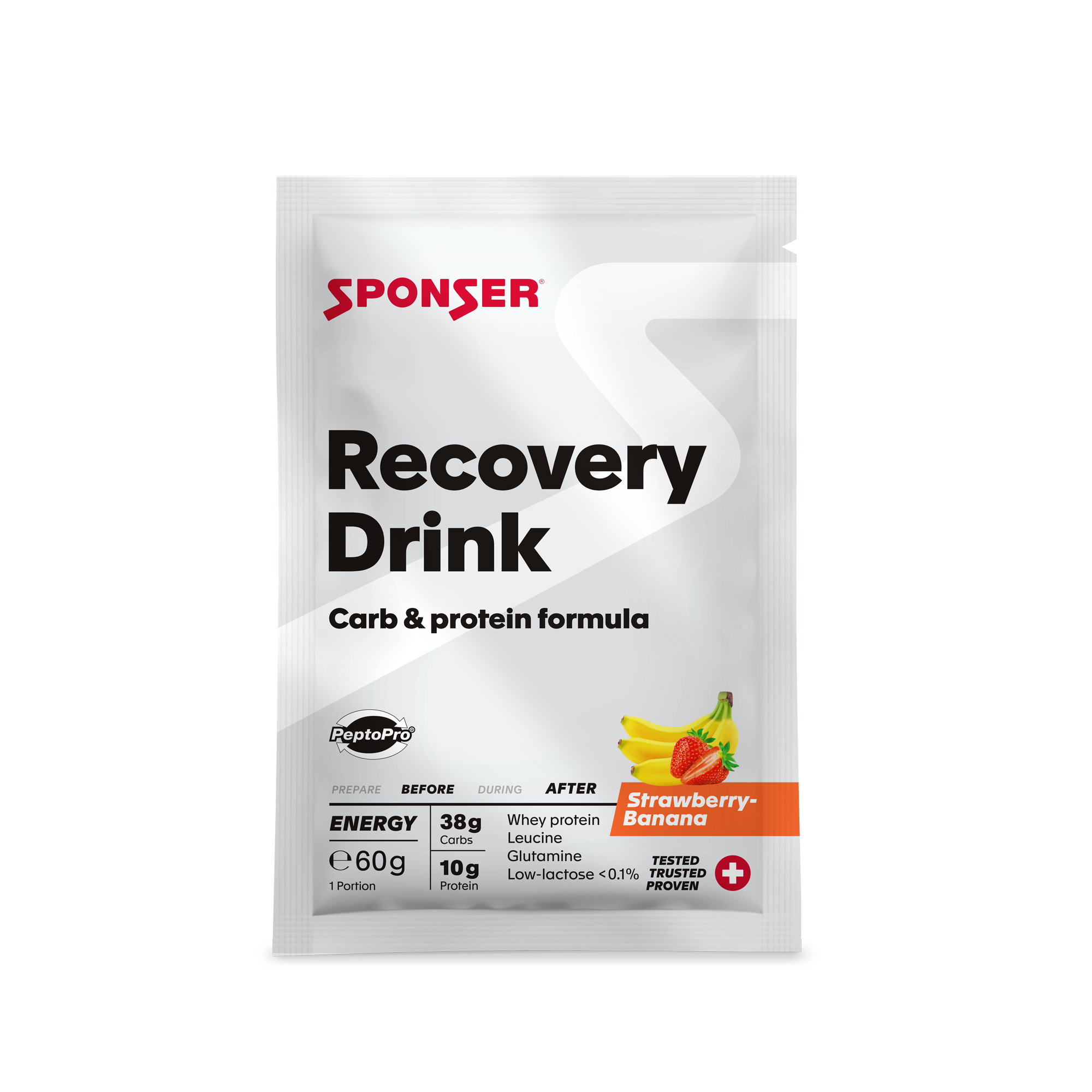 Recovery Drink Strawberry-Banana online kaufen - SPONSER SPORT FOOD AG
