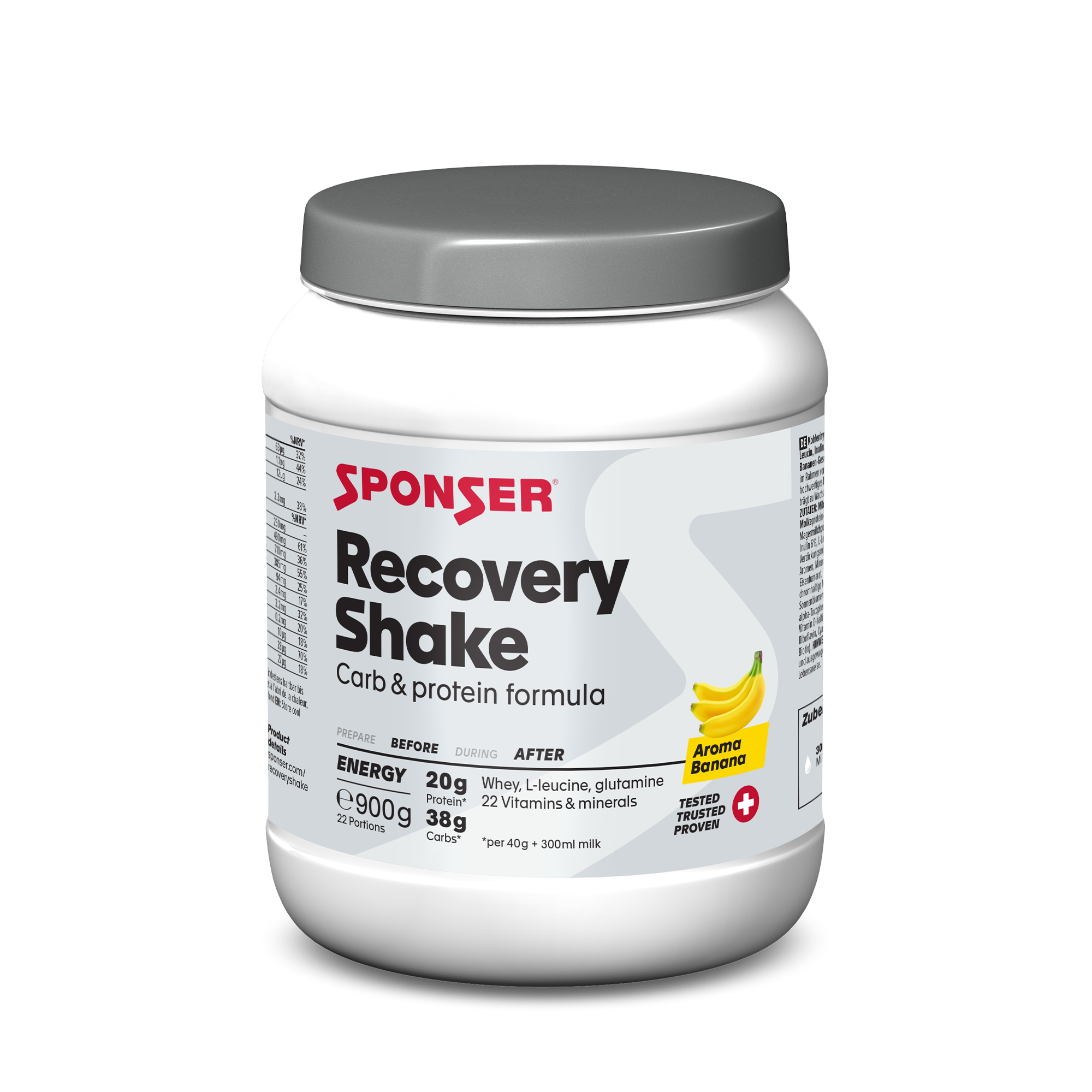 Recovery Shake Banana online kaufen - SPONSER SPORT FOOD AG